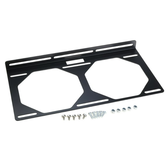 RYUJNDK Radiator Bracket Fan External Mounting Bracket Suitable For 12cm 24cm 36cm Fans Holder Galvanized