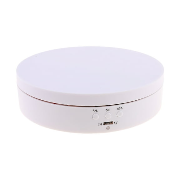 RYUJNDK Rotating Display Stand 360 Degree Electric Rotating Display Holder for Display Jewelry Product Photography Jewelry Model
