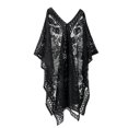 thumbnail image 1 of RYUJNDK See Through Sheer Lace Swimsuit Coverup for Women Casual Loose Bathing Suit Coverup Ladies Lace Sheer Beach Coverup, 1 of 8