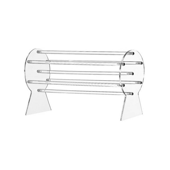 RYUJNDK Sturdy Acrylic Headband Organizers Rack With Large Capacity For Neat Storage Of Hair Accessories At Homes Or Store