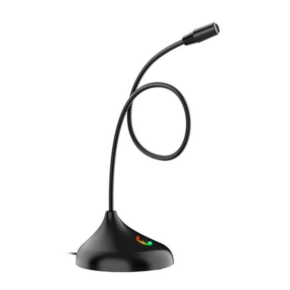 RYUJNDK USB Desktop Microphones with Adjustable Stand for Clear Sound in Conferences and Streaming