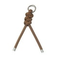 thumbnail image 1 of RYUJNDK Unique Braided PU Leather Strap Key Holder Keychain Pendant Ornament For Students Commuters Creative Gifting, 1 of 19