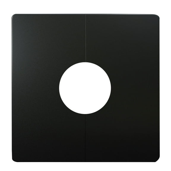 RYUJNDK Wall Split Flange Square Escutcheon Plate Water Pipe Wall Covers Reserved Drill Hole Panel Decor for Wires Faucets Pipes