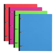 RYWESNIY Telescoping 1 Inch Binder & 3Ring Binder - Round Ring Binders Ideal for School & Office Document Storage, Refillable & Durable, Superior Organisation & Efficiency,4pcs