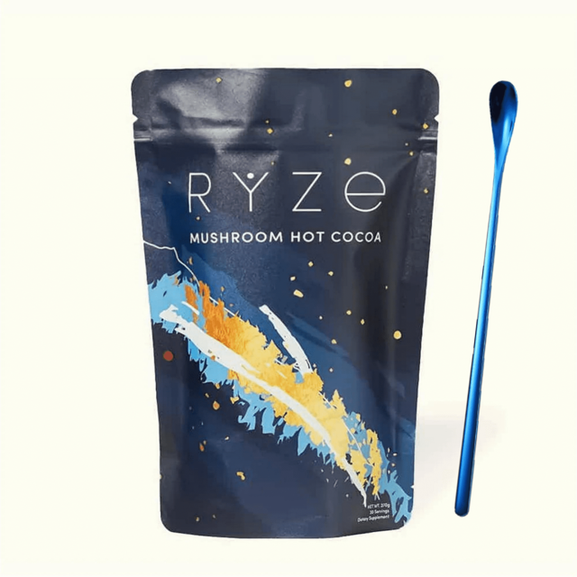 RYZE Mushroom Coffee Contains many types of sleep superfoods to Help