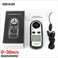 RZ Portable Anemometer Anemometro Thermometer Wind Speed Gauge Meter