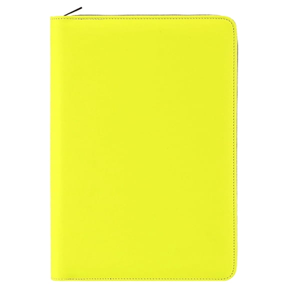 RZDLIZJ A5 Multifunctional Zipper Journal Notebook,PU Hardcover Planner with Built-in Zipper Pocket for Daily Schedule Recording,Bill Storage,Note Taking,Portable All-in-one Agenda Notepad