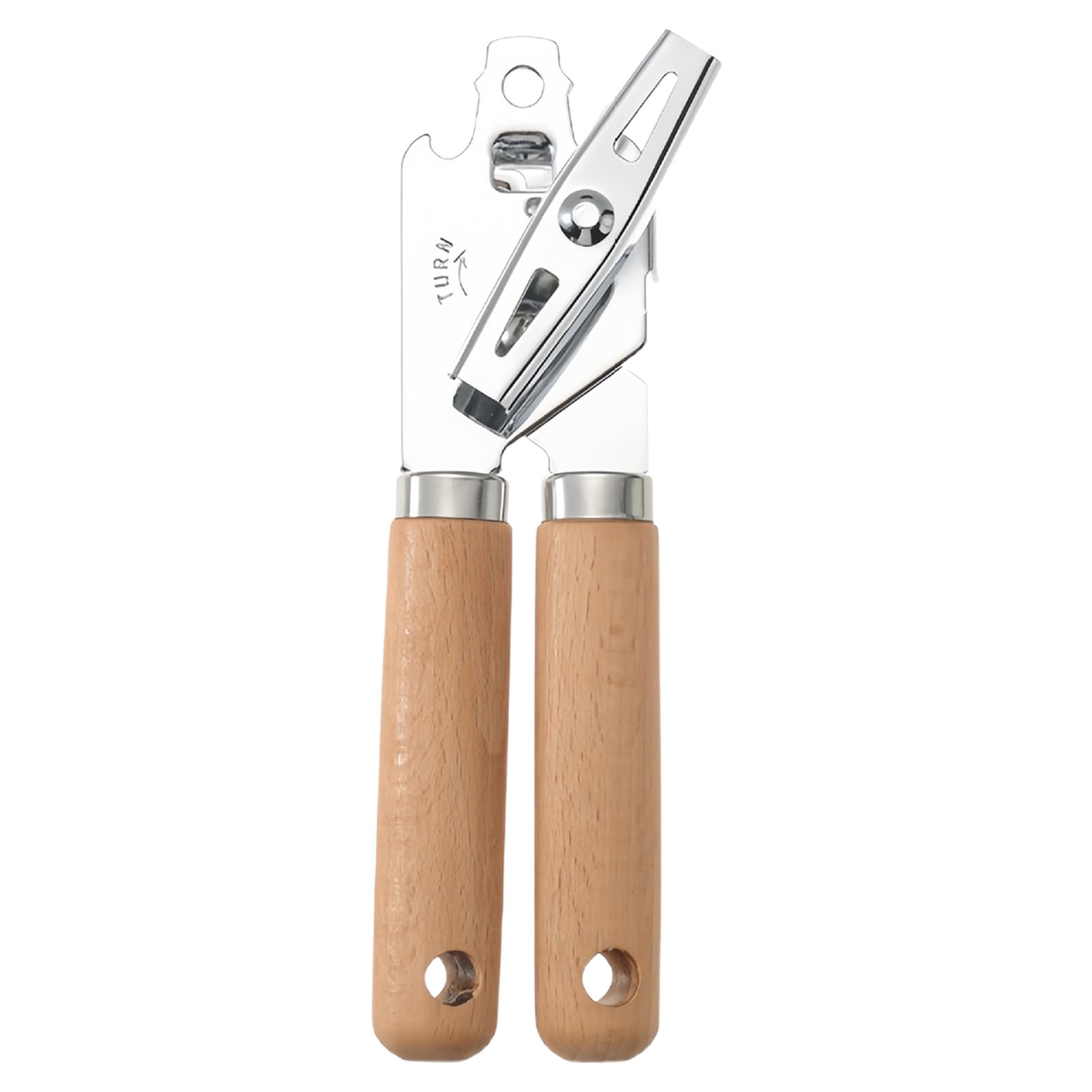 RZDLIZJ Heavy Duty Stainless Steel Smooth Edge Manual Can Opener and ...