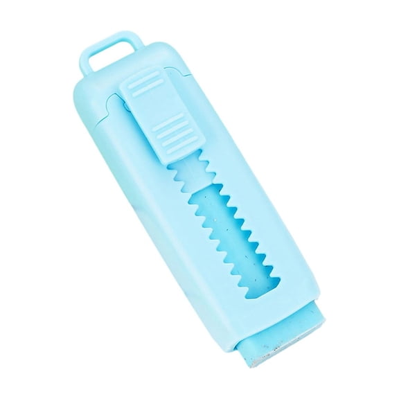 RZDLIZJ Retractable Push-Pull Eraser,Smudge-Free Latex-Free Rubber Eraser with Protective Shell,No-Peel Precision Erasing Tool for Office Home Drafting Sketching Note Taking Art Drawing Corrections