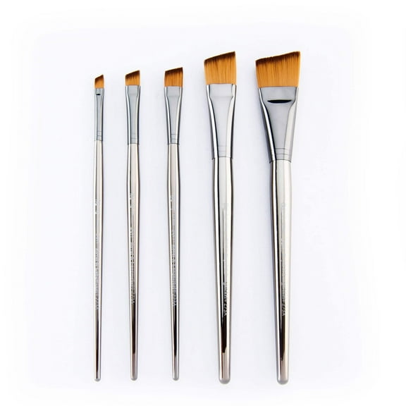 Royal & Langnickel zen™ 73 Series 5pc Standard Handle Angular Brush Set
