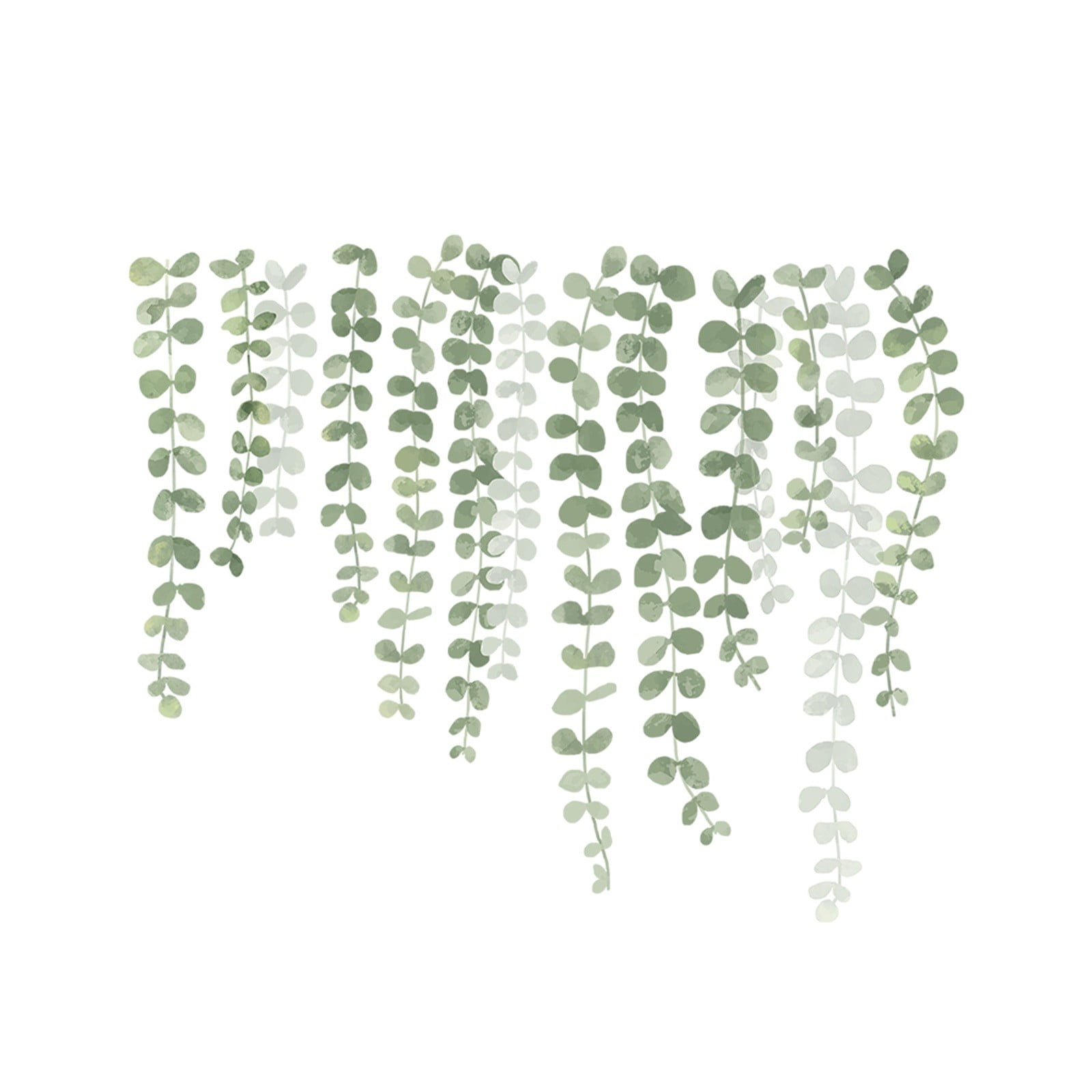 RZKZGLX stickers Clearance! Green Plant Sticker Wall Sticker Removable