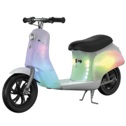 Razor Pocket Mod Lightshow - Classic Euro-Style Electric Scooter for Child 8+, Speeds up to 15 mph, 24V
