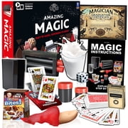 Amazing Magic Kit for Kids 8-12   60 Easy Tricks + Video | Magic Set for Beginners & Magic Toys