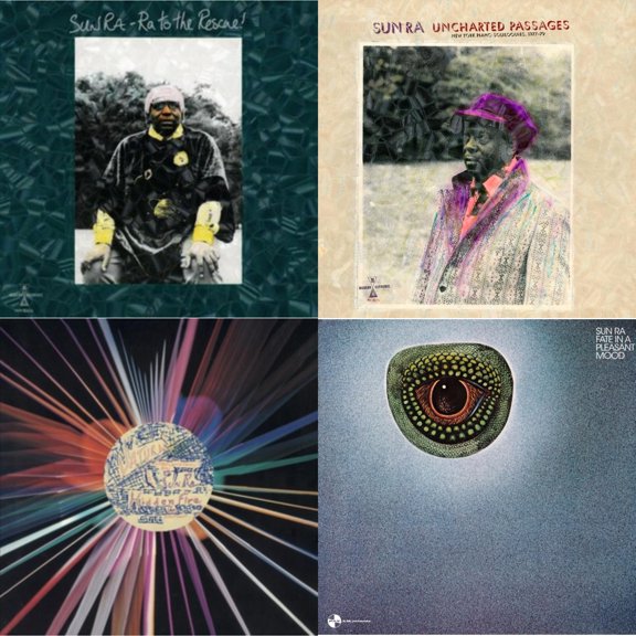 Ra To The Rescue (Translucent Green LP Vinyl) & Uncharted Passages (Yellow Vinyl/2LP) & Hidden Fire (2LP) & Fate In A Pleasant Mood (Limited Edition)