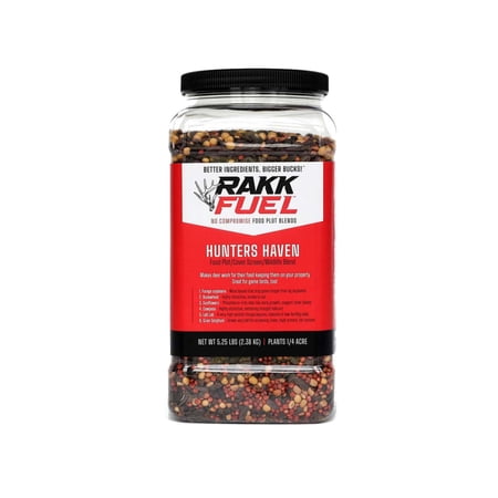 RaKK Fuel Hunters Haven 1/4 Acre Food Plot/Cover Screen/Wildlife Blend, Large