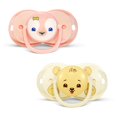 thumbnail image 1 of RaZbaby Keep-it-Kleen Pacifier 0-36m (2-Pack), Closes Automatically When Dropped | Penguin/Bear, 1 of 7