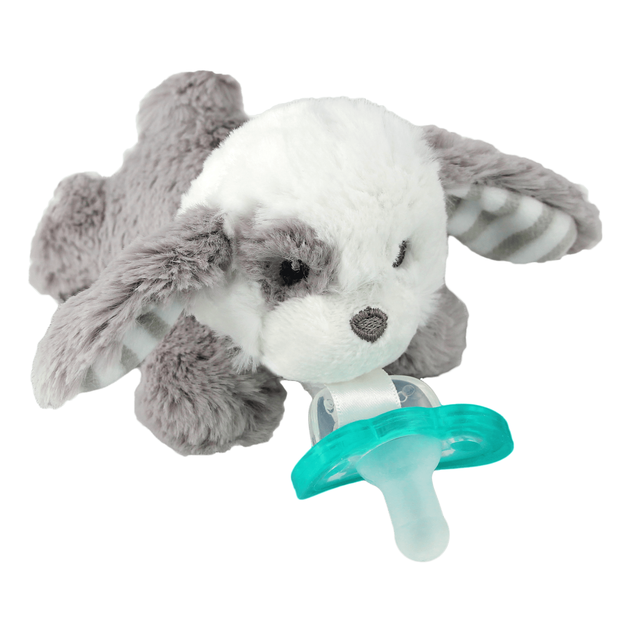 RaZbaby RaZbuddy Paci Holder Detachable JollyPop Pacifier 0m+ Puppy
