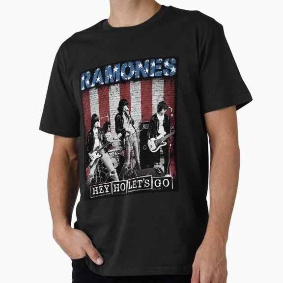 Raamones Hey Ho Lets Go T-Shirt S-5XL