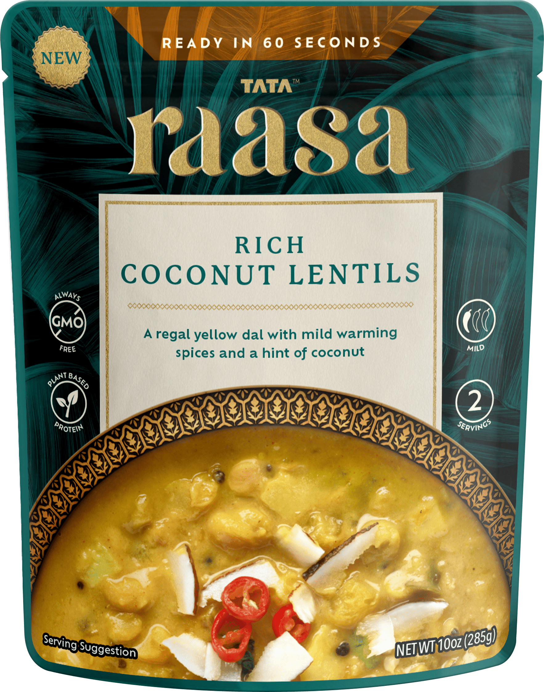 TATA Raasa Rich Coconut Lentils 10oz