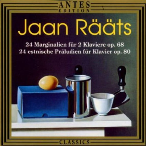 Raats / Charadjanjan / Lassmann - 24 Madrigals for Two Pianos - Music & Performance - CD