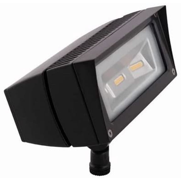 RAB Lighting FUTURE FLOOD 18W WARM LED 120V TO 277V BRONZE