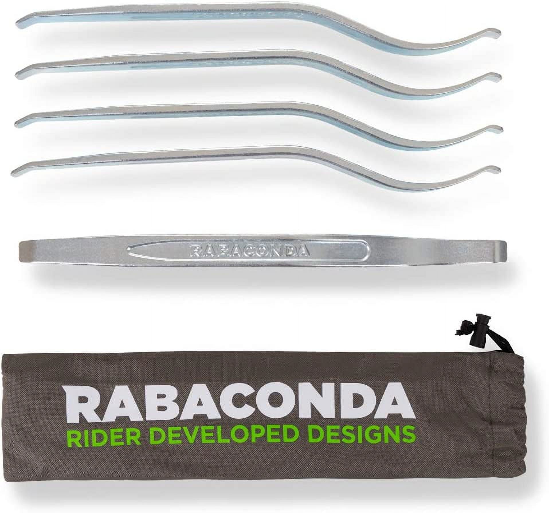 Rabaconda Motorcycle Pro Tire Iron Set Premium Tire Changing Tools 5