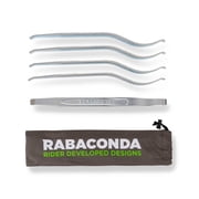 Rabaconda Motorcycle Pro Tire Iron Set - 5 Piece Tire Set