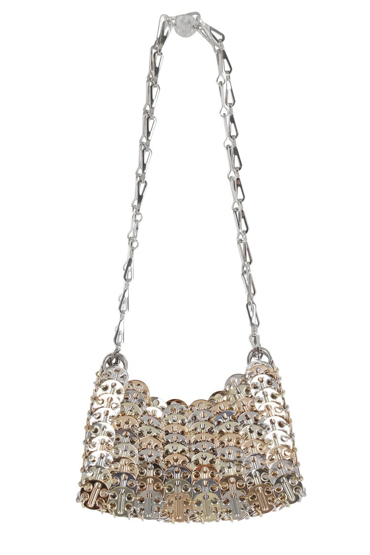 ショルダーバッグ・ポシェット Rabanne Tricolor Nano Bag Rabanne Women's Tricolor Nano Bag Silver - Walmart.com