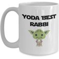 thumbnail image 1 of Rabbi Gift For Boyfriend, Perfect Yoda Best Rabbi Mug For Friend, 1 of 7