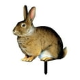 Rabbit Acrylic Outdoor Garden Ground Insert Garden Garden Decoration