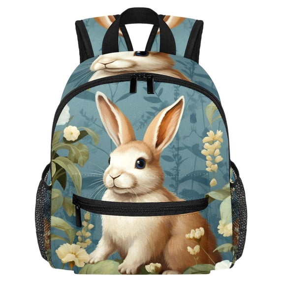 Rabbit Adjustable Shoulder Strap Backpack - Large Capacity, Printed Design, Lightweight - Business Backpack Men, Mini Backpack Toy, Mini Backpack