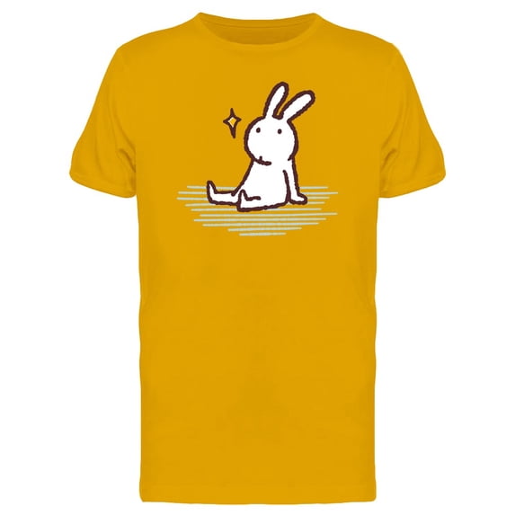 Rabbit And Cute Sparkle T-Shirt Men -Image by Shutterstock, Male XX-Large