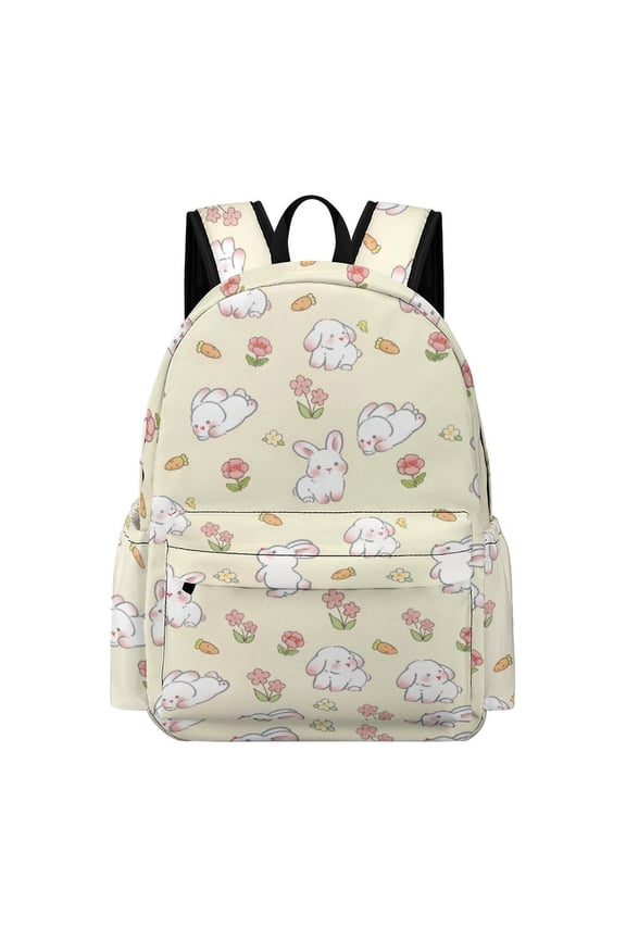 Rabbit Backpack Daily Commuter Oxford Cloth Casual Fashion 17 Inch Backpack