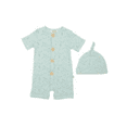 thumbnail image 1 of Rabbit+Bear 100% Organic Cotton, 2 Pieces, Blue,6-9 months, 1 of 2