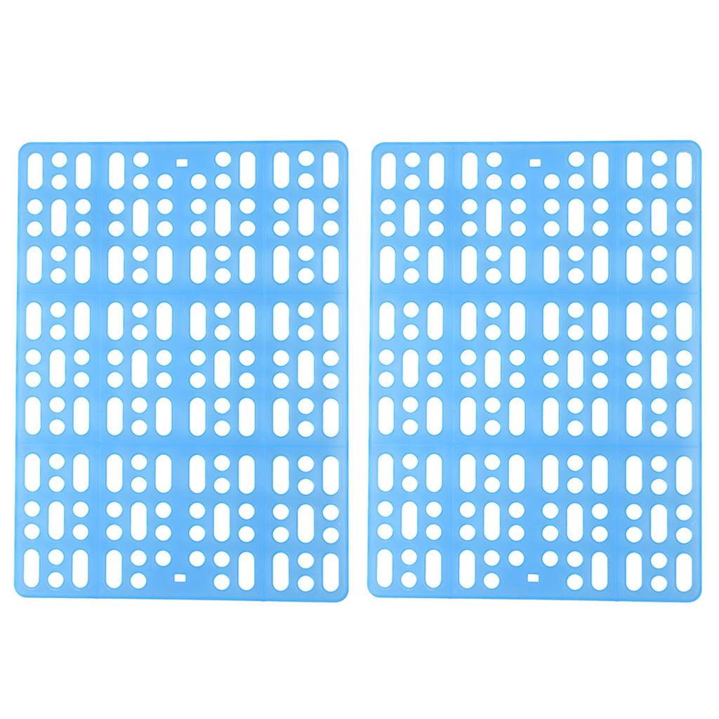 Rabbit Cage Mats Plastic Feet Resting Pads 2 Pack Set for Bunny Hamster