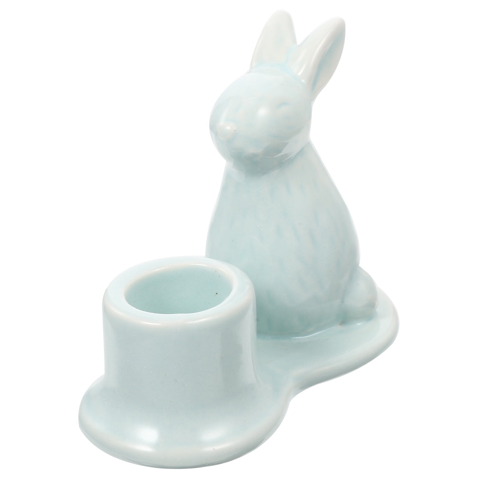 Rabbit Candlestick Home Accents Decor Cartoon Holder Banquet Pencil
