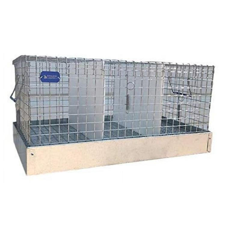 Rabbit Carrier Transport Cage 3 Hole 12x18x10