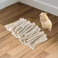 thumbnail image 1 of Rabbit Chew Toys Bite Sweet Bamboo Snacks Natural Playing Hamster Molar Toys, 1 of 9