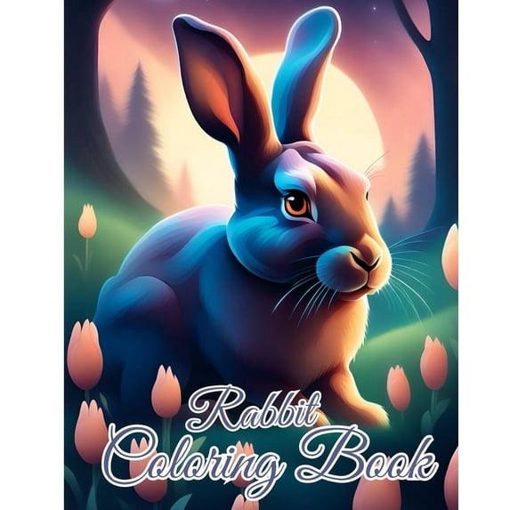 Rabbit Coloring Book For Kids: Bunny Coloring Book, Easter Coloring Pages For Toddlers And Preschoolers, (Paperback)