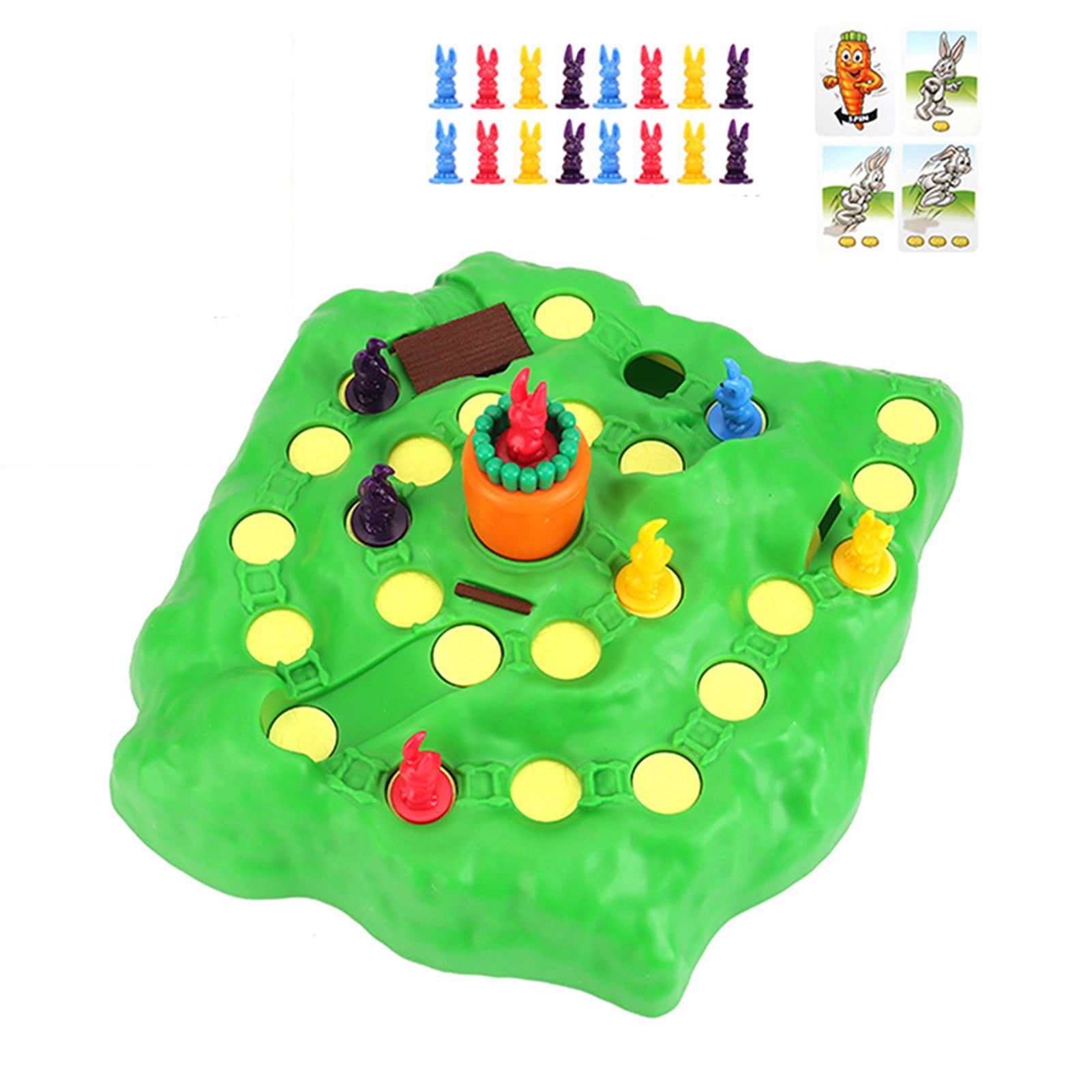 Rabbit Trap Puzzle Toy for Children, Dual Play, Jogo de Tabuleiro