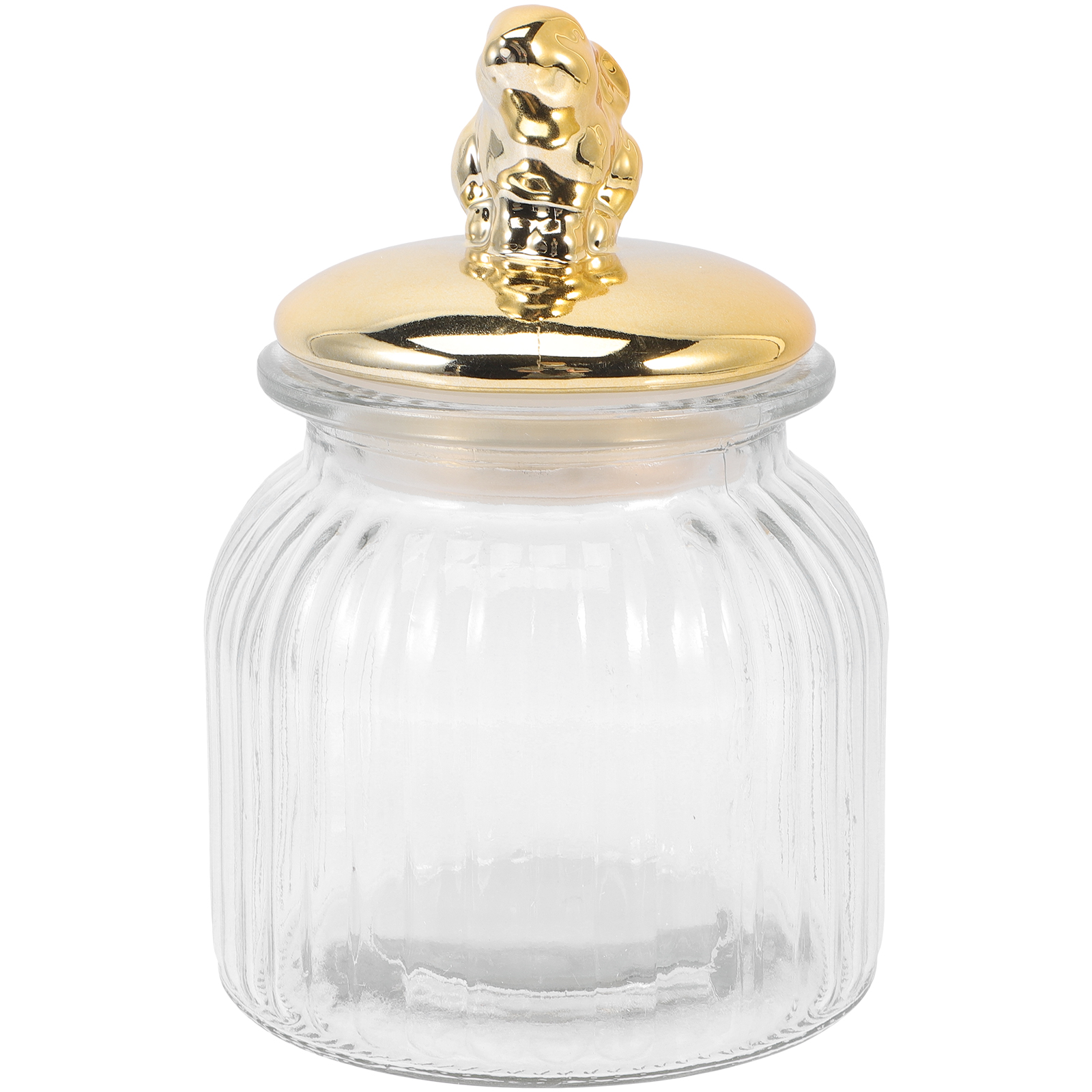 Rabbit Ear Glass Jar Ceramic Kitchen Canisters Jars Small Tea Candy