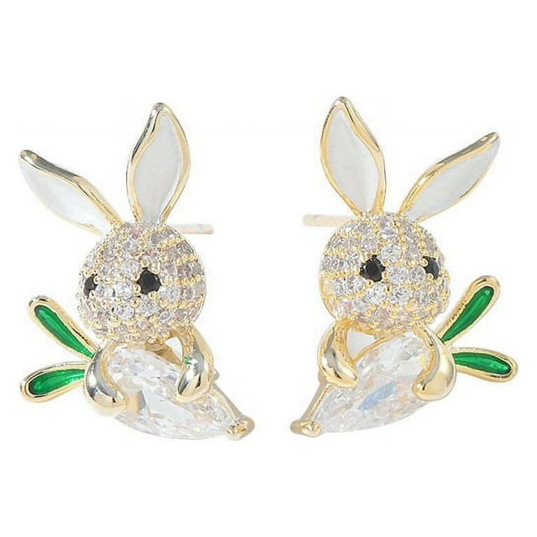 Bunny stud sale earrings