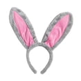thumbnail image 1 of Rabbit Ears Headbands Tail Rabbit Ears Hair Hoop Rabbit Cosplays Set for Easter, 1 of 13