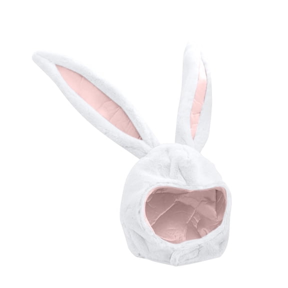 Rabbit Ears HoodGirl Funny Animal Cute Rabbit Ear Hat Cap Head Cover Plush Gift Dress PartyCosplay