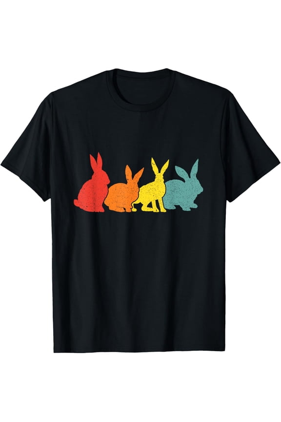 Rabbit Farm Vintage Animal Animals Lover Farmer Rabbit Gift T-Shirt