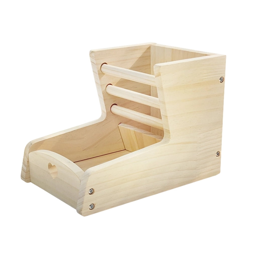 Fodder Rack Animals Rabbit Feeder Wood Rack for Efficient Feeding Management Reducing ...