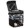 thumbnail image 1 of Rabbit Foldable Car Trash Can with Lid, Leak-Proof Mini Trash Can, Hanging Storage Bag for Car, 1 of 6