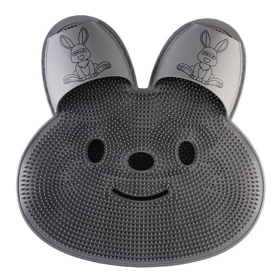 Rabbit Foot Rubbing Artifact Bath Mat Massage Pad Rub Rabbit Feet Bath Bathroom Shower Floor Mat O1A6 Room Mat Supplies Silicone