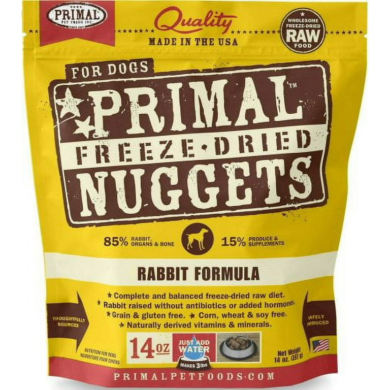 Primal freeze dried dog food chicken formula 2025