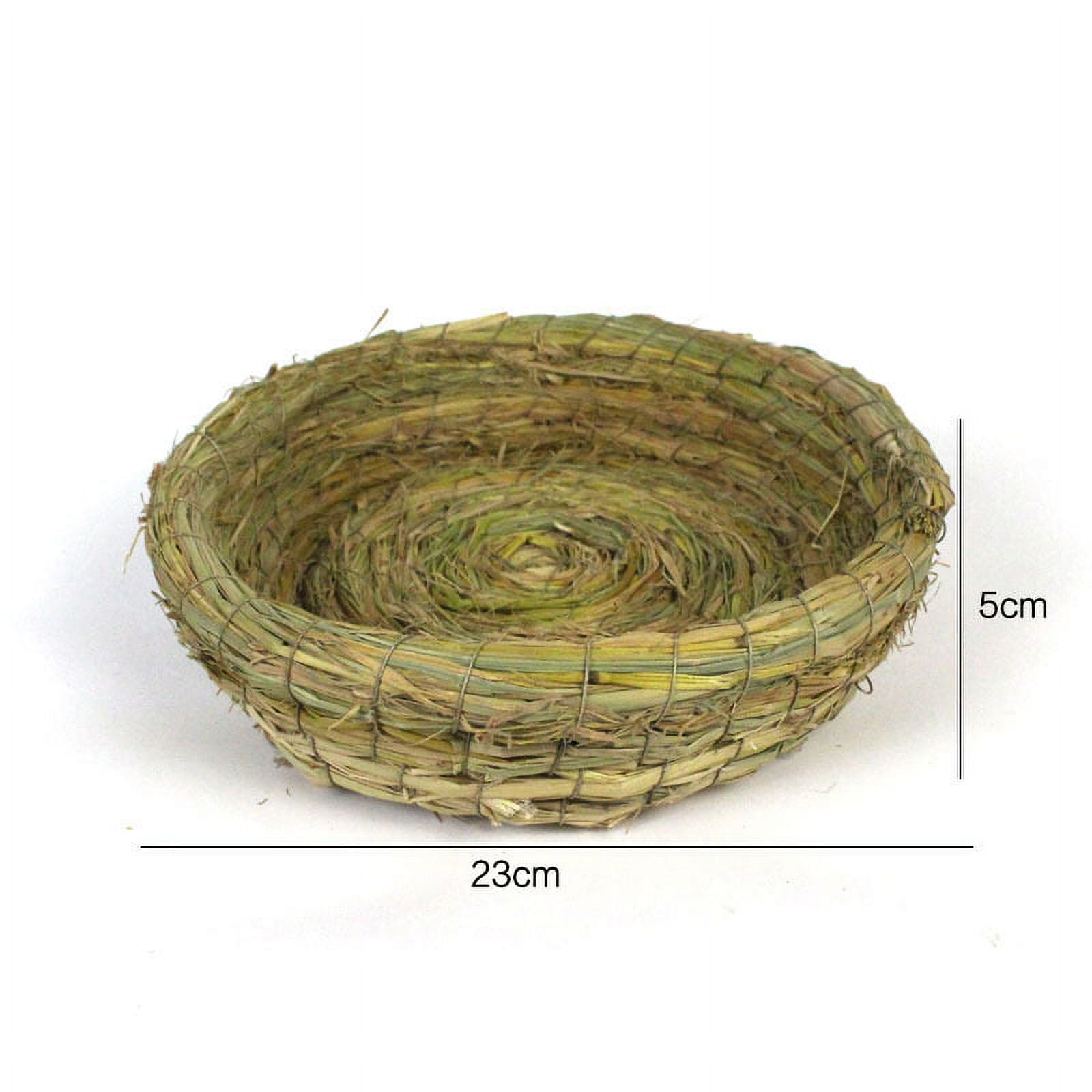 Rabbit Grass Chew Mat Hamster House Guinea Pig Cage Bed House Pad Pet Dog Cat